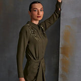 Autumn Fern Boxy Shirt Namrata Joshipura