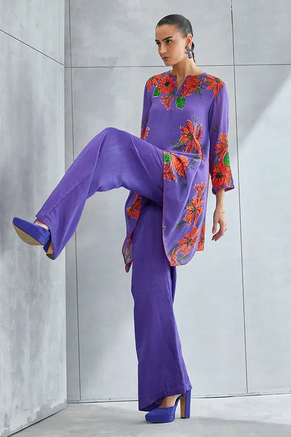 Zinnia Asymmetric Tunic Namrata Joshipura