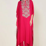 AMARA INTRICATE YOKE KAFTAN WITH PANTS Namrata Joshipura Online
