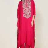 AMARA INTRICATE YOKE KAFTAN WITH PANTS Namrata Joshipura Online