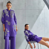 Wild Violet Boxy Tunic Namrata Joshipura