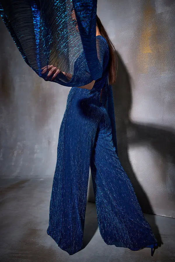 Cordelia Cape Sleeve Jumpsuit Namrata Joshipura