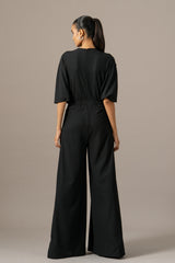 Moonflower Box Pleat Jumpsuit