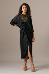 Baroque Drawstring Dress