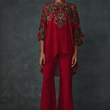 Paisley Side Frill Tunic Namrata Joshipura Online
