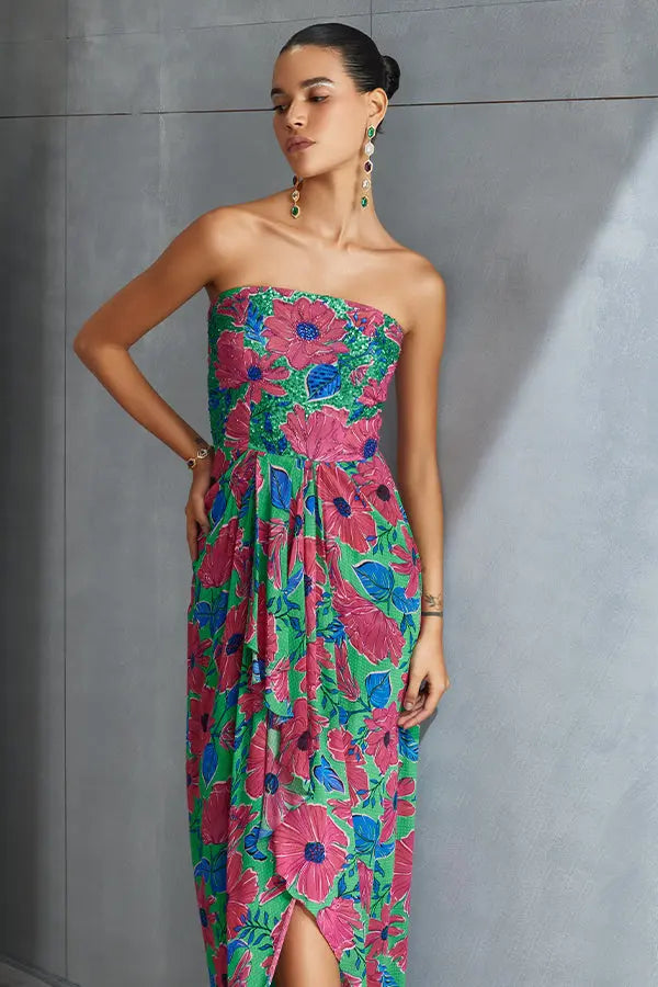 Zinnia Off Shoulder Dress Namrata Joshipura