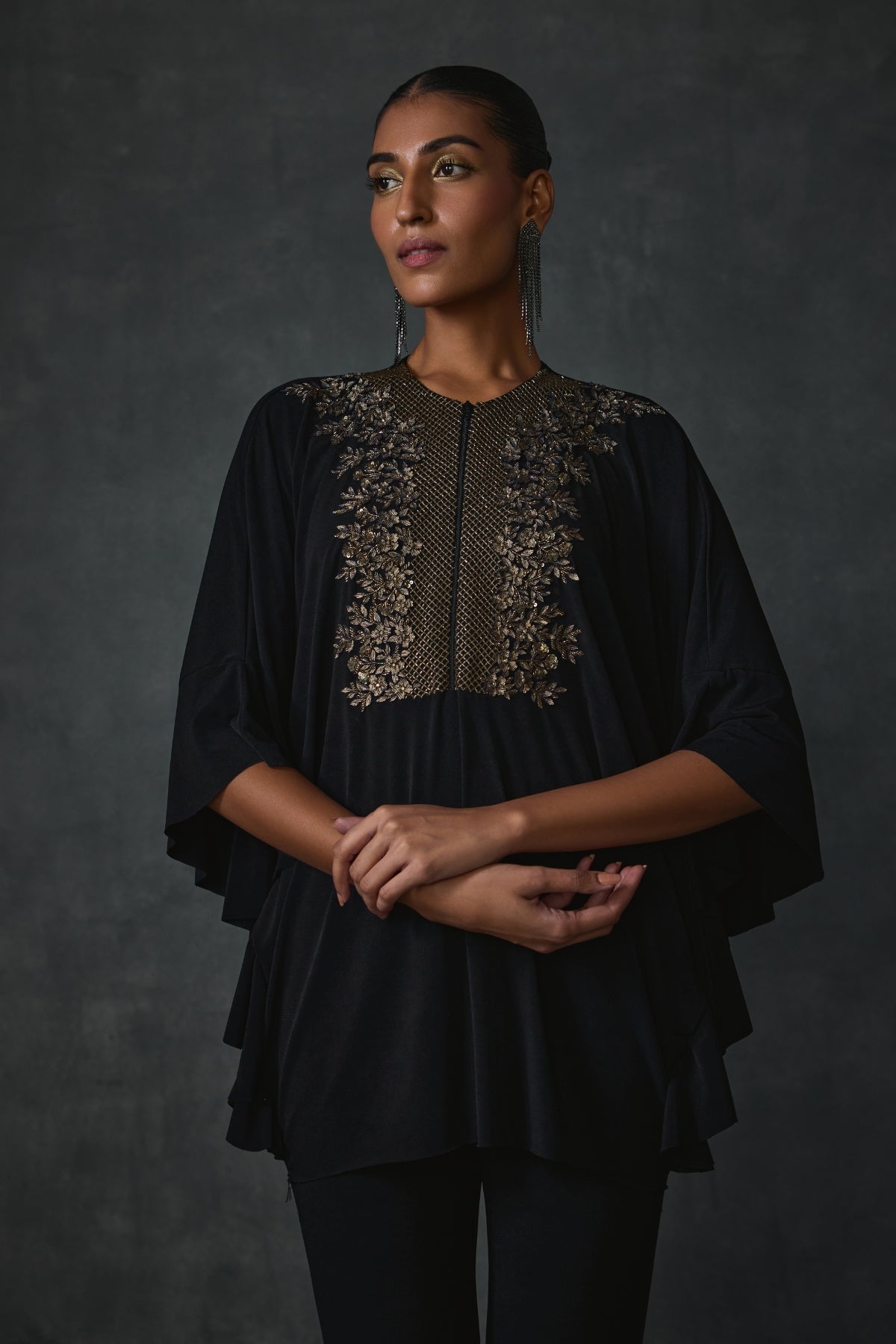 Lattice Side Frill Co-ord Set Namrata Joshipura Online