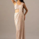 Lumiere Net Saree With Strap Blouse Namrata Joshipura Online