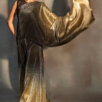Sunset Fade Cape Jumpsuit Namrata Joshipura