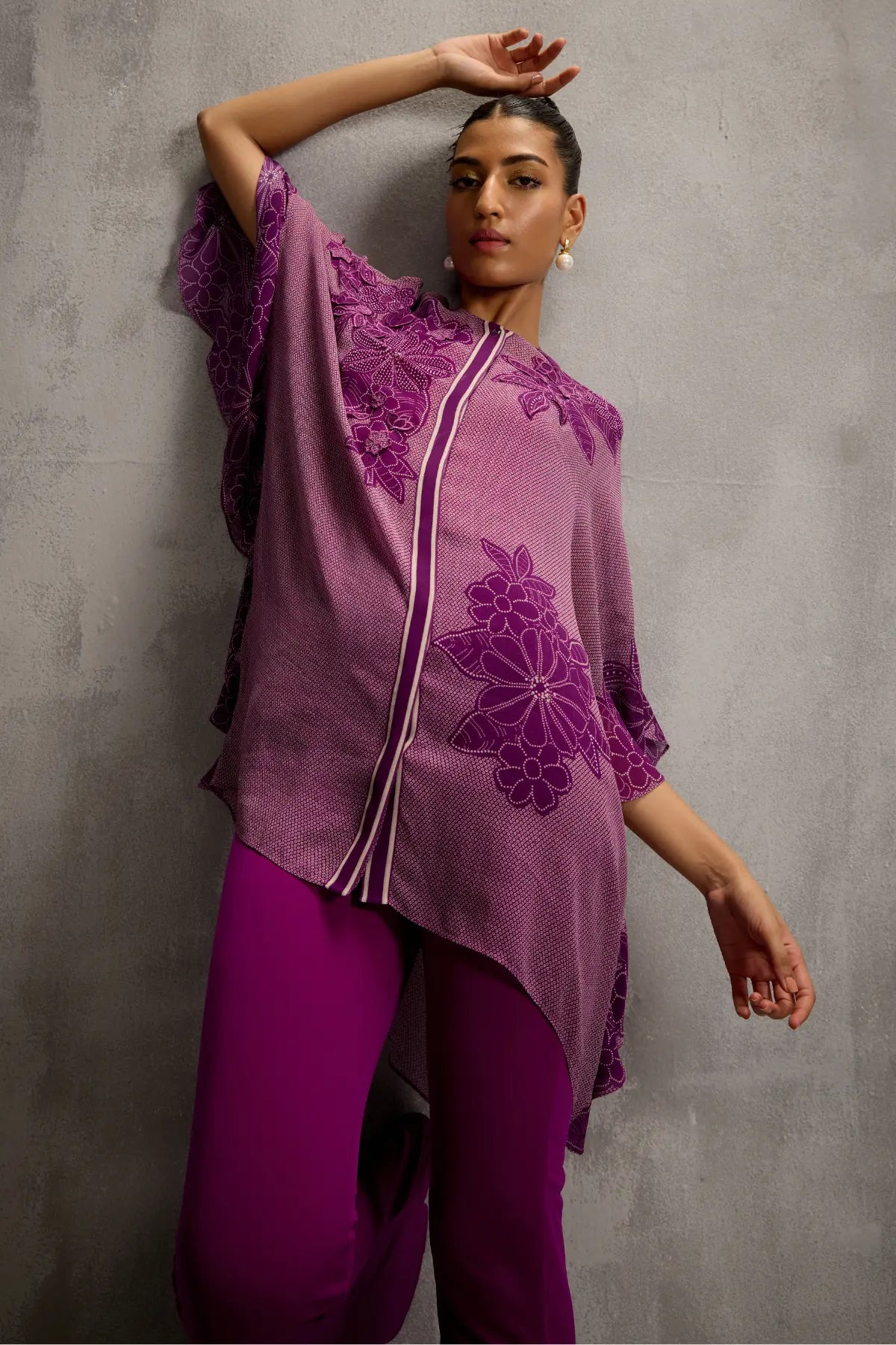 Hitachi Side Ruffled Tunic Namrata Joshipura