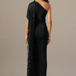 Grille One Shoulder Gown Namrata Joshipura Online