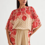 Floret Side Frill Jumpsuit Namrata Joshipura Online