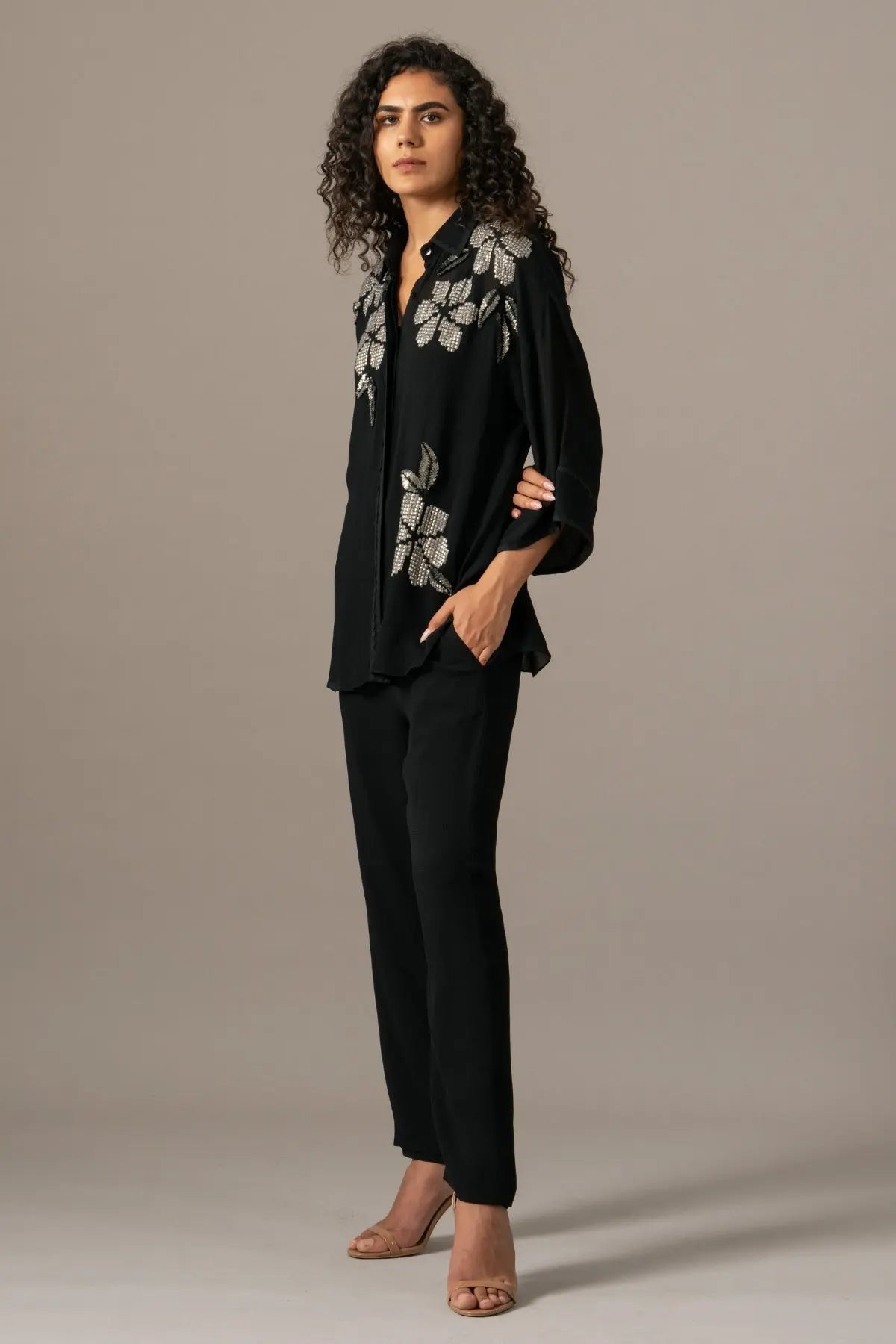 Moonflower Front Open Coordset Namrata Joshipura Online