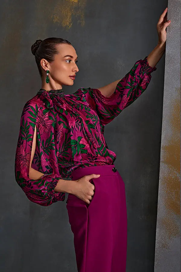 Willow Split Sleeve Top Namrata Joshipura
