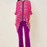 Paisley Printed Asymetrric Tunic Namrata Joshipura Online