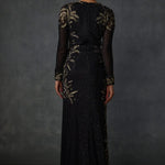 Autumn Fern Side Fringe Gown Namrata Joshipura Online