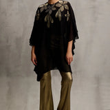 Moonflower Side Ruffle Tunic Namrata Joshipura