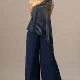 Baroque One Shoulder Jumpsuit Namrata Joshipura Online