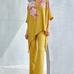 Wild Violet Handkerchief Hem Tunic Namrata Joshipura