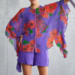 Zinnia Frill Sleeve Top Namrata Joshipura Online