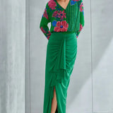 Zinnia Drape Skirt Set Namrata Joshipura