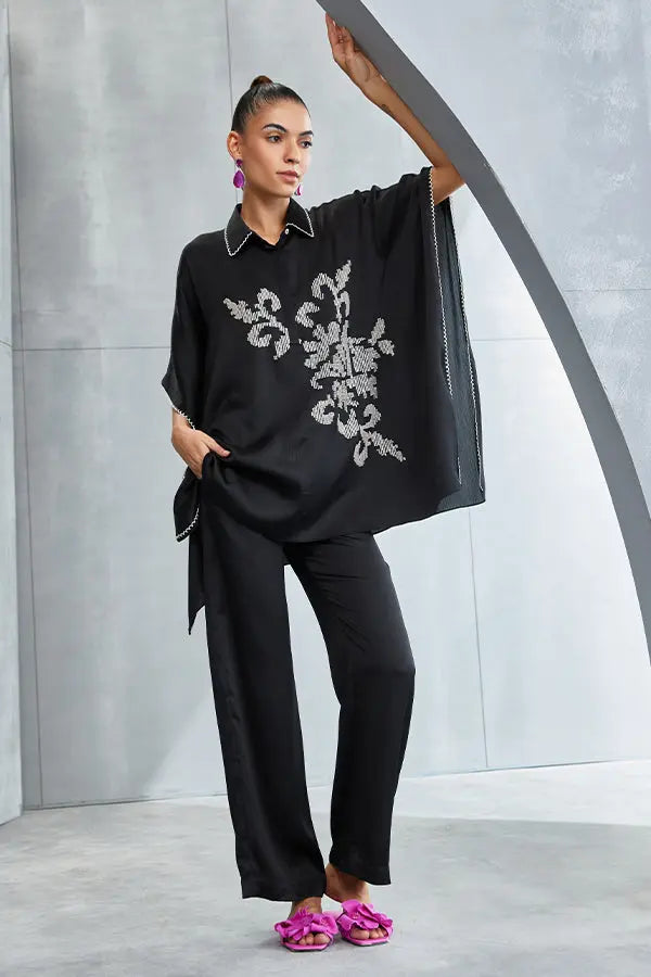 Moon Flower Kaftan Set Namrata Joshipura