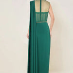 Juliette Corset Blouse With Drape Saree Namrata Joshipura Online