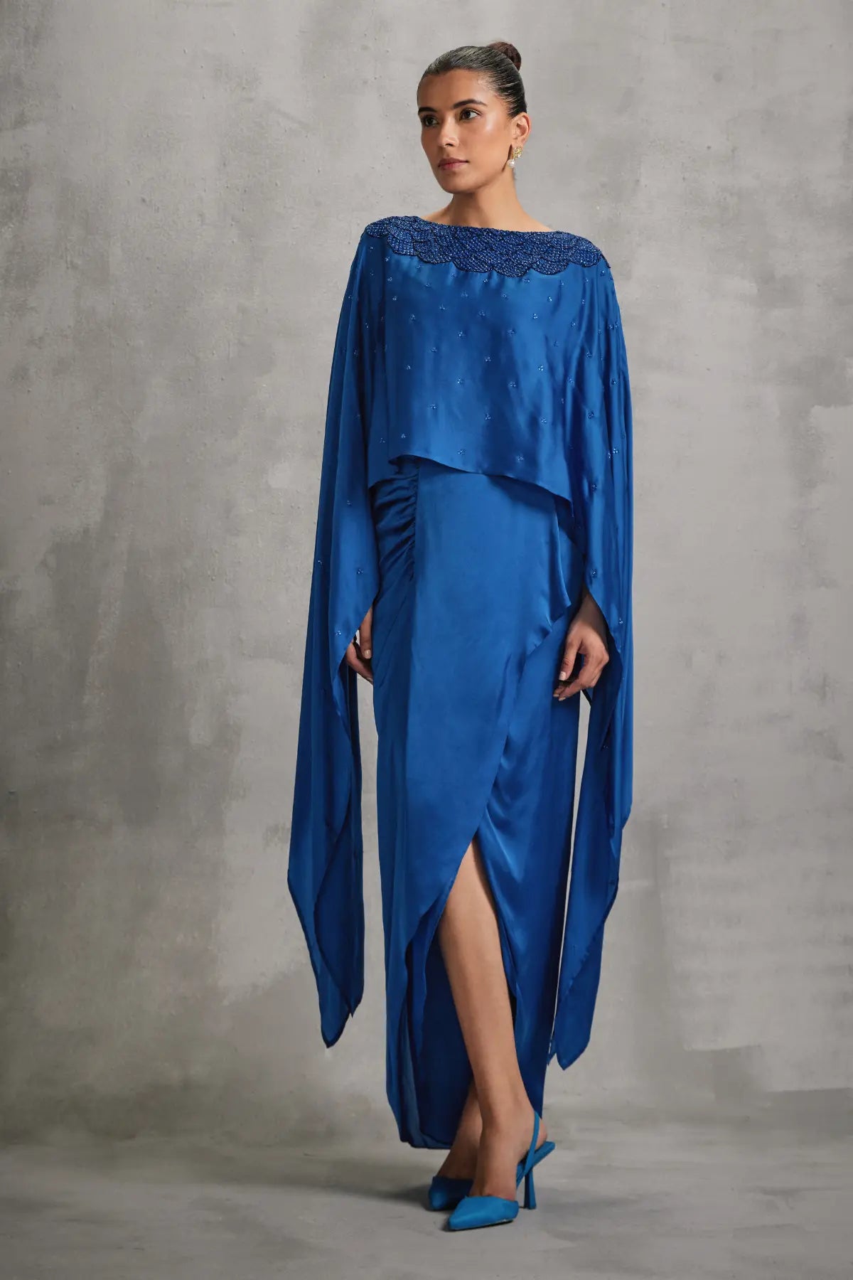 Nebula Cape with Skirt Namrata Joshipura
