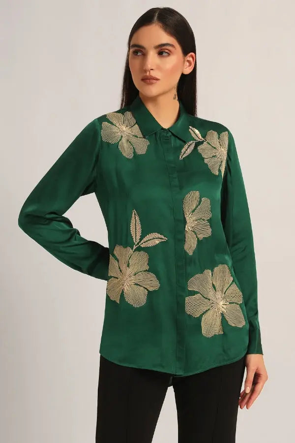 POPPY FLOWER SHIRT Namrata Joshipura Online