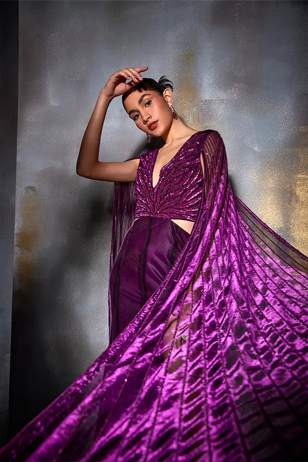 Cordelia Side Slit Gown Namrata Joshipura