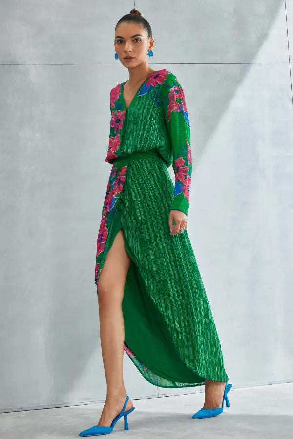 Zinnia Overlap Dress Namrata Joshipura