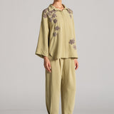 MOON PETAL FRONT OPEN CO-ORD SETS