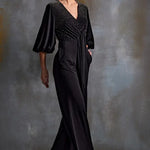Crystal Square Tie Up Jumpsuit Namrata Joshipura