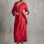 Rosettes Midi Crossover Dress Namrata Joshipura