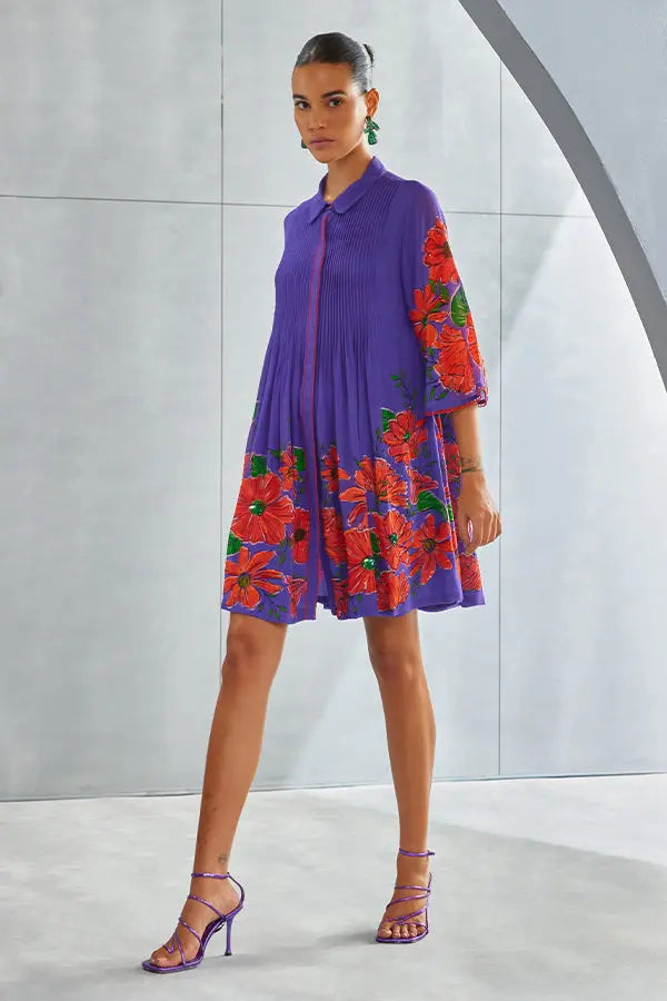 Zinnia Gathered Dress Namrata Joshipura