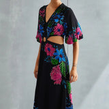 Zinnia Waist Cut Out Dress Namrata Joshipura