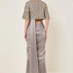 Amara Cape With Mermaid Drape Saree Namrata Joshipura Online