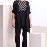 Metallic Pearl Gathered Top Namrata Joshipura