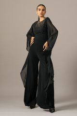 Star gaze Batwing Jumpsuit