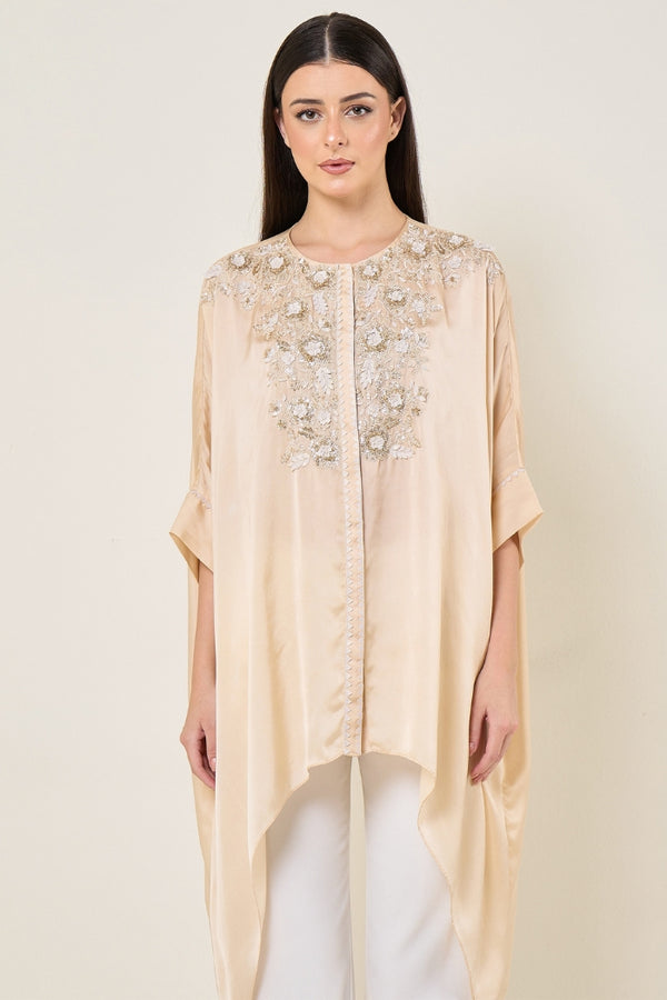 Amara Front Open Handkerchief Tunic