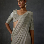 Peizuli Metalic Draped Saree Namrata Joshipura Online