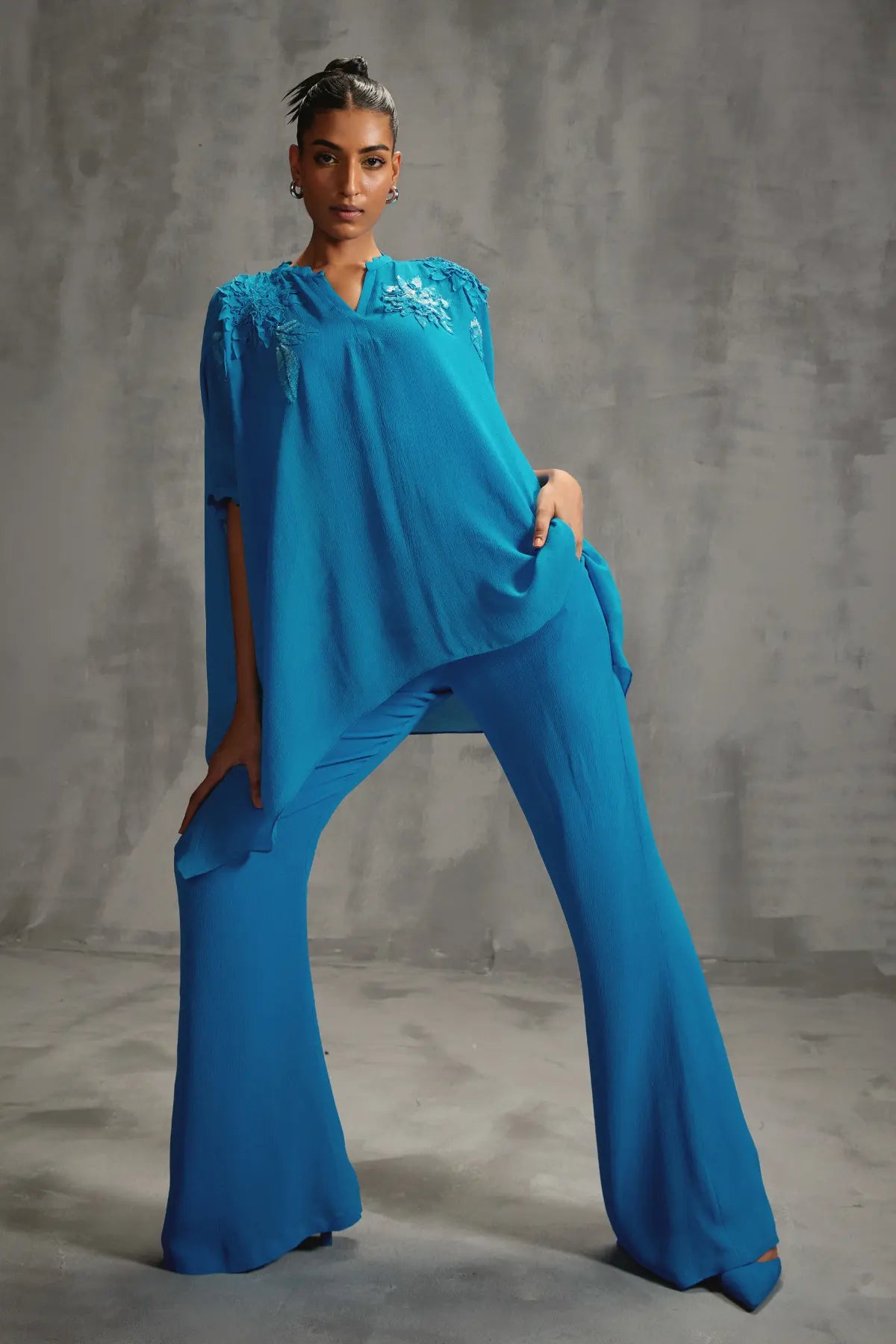 Celestial Pointed Hem Tunic Namrata Joshipura
