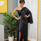 Mandira Bedi in NJ Fluid Draped Dress Namrata Joshipura Online (Celebrity Muses)
