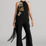KATNIS HALTER NECK CO-ORD SET