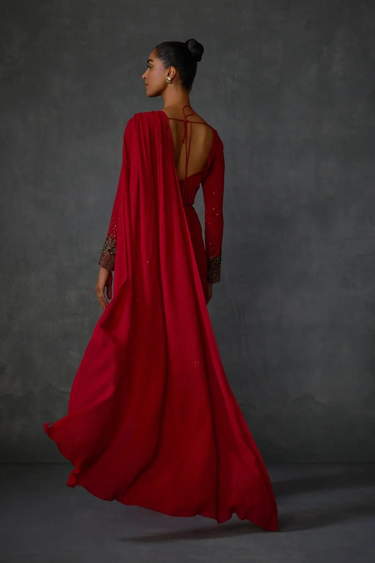 Lattice Draped Saree Namrata Joshipura Online