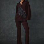 Flauxpetal Leaf Co-ord Set Namrata Joshipura Online