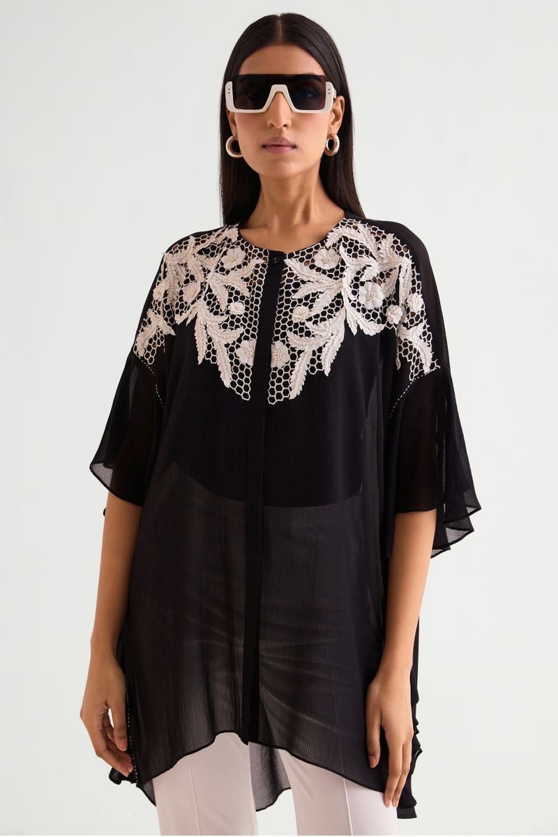 Honey Bee Side Frill Tunic