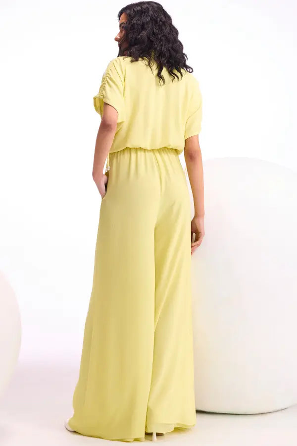 Opal Drawstring Jumpsuit Namrata Joshipura