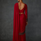 Lattice Draped Saree Namrata Joshipura Online
