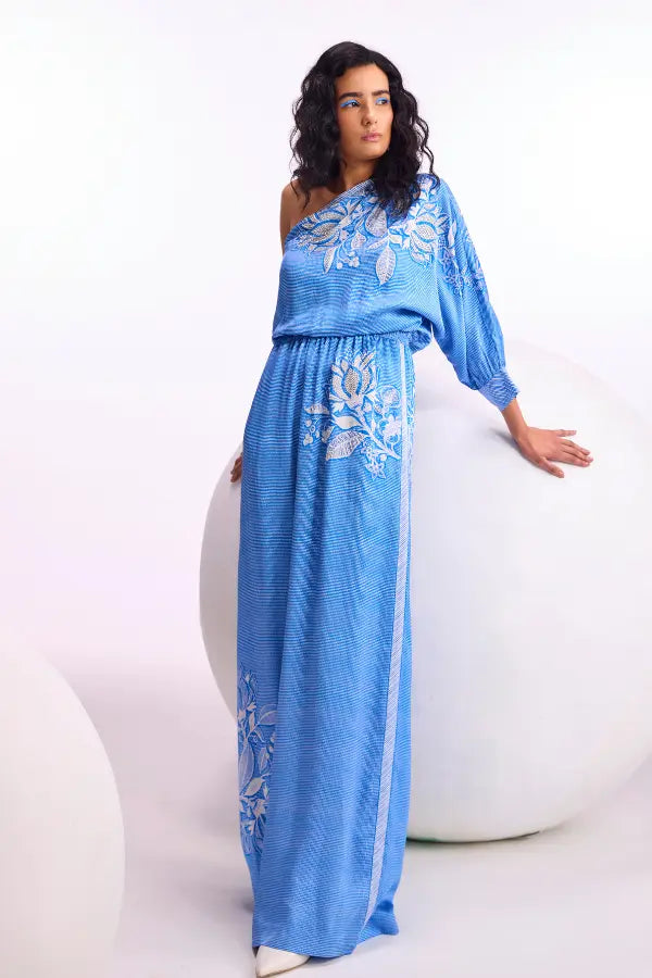 Cerelia One Off Shoulder Jumpsuit Namrata Joshipura